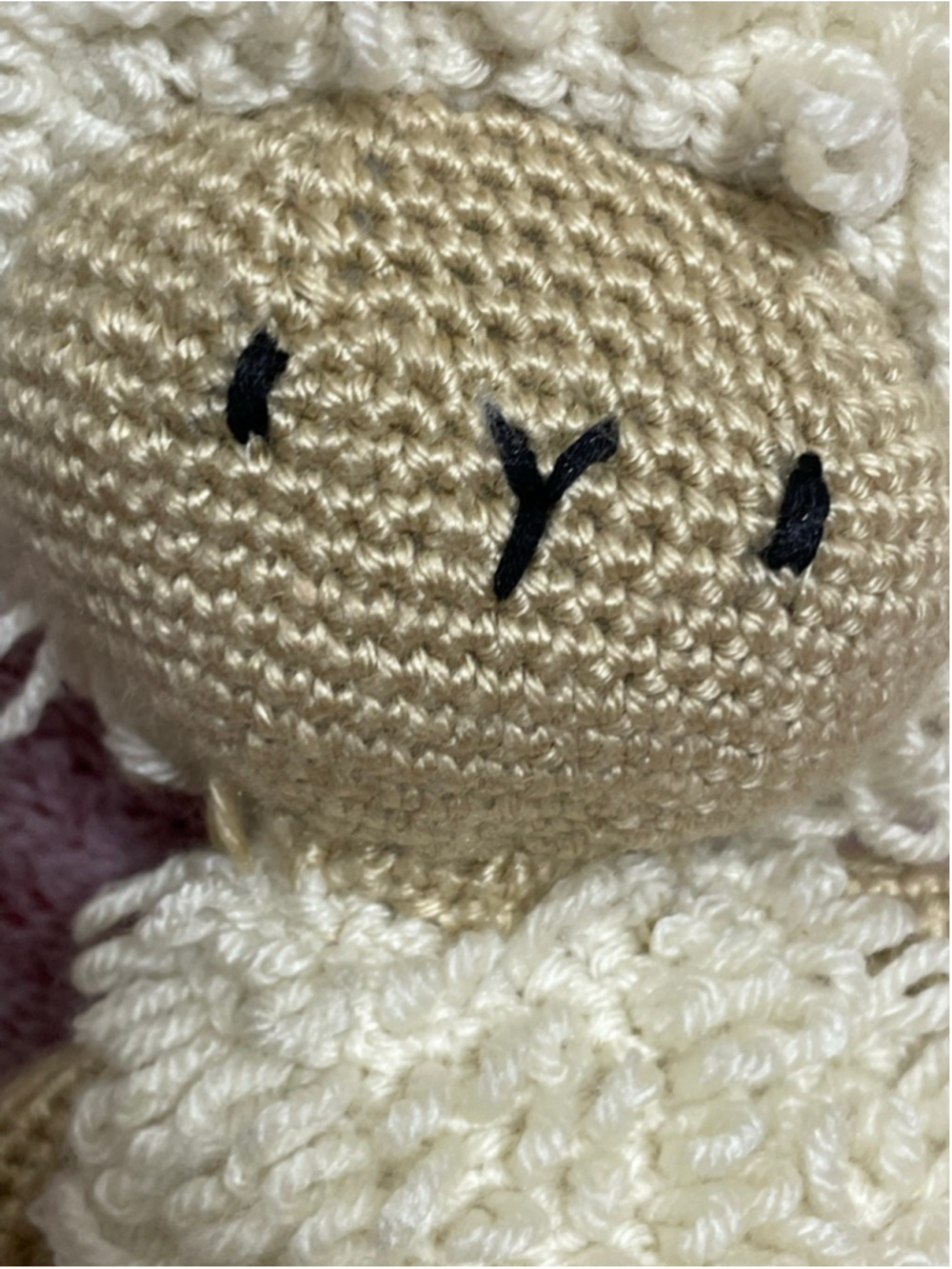Crochet Sheep amigurumi baby nursery gender neutral - Picture 4 of 6
